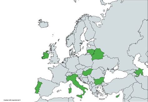 European Countries With Green In Their National Flag National Flag