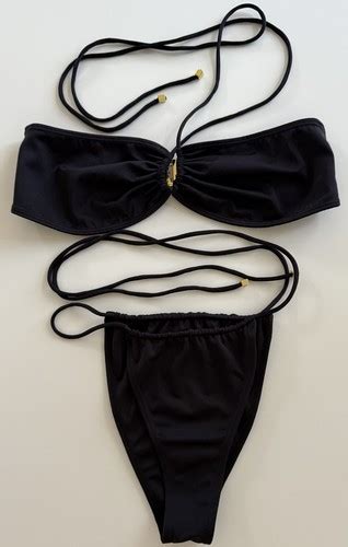 Sommer Swim Two Piece Bikini Top Size L Bottom Size M EBay