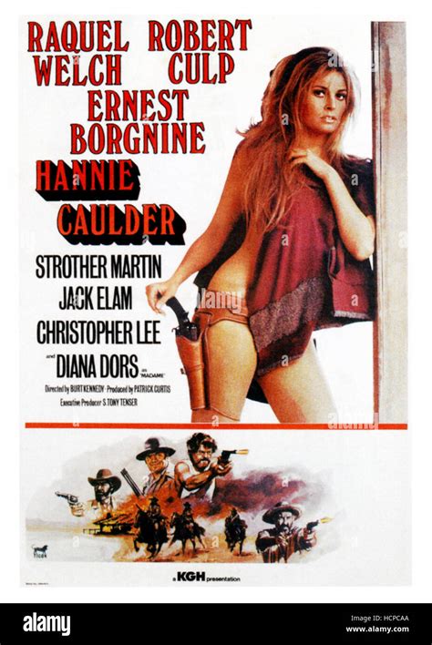 Hannie Caulder Top Raquel Welch Unten In Der Mitte Von Links Ernest