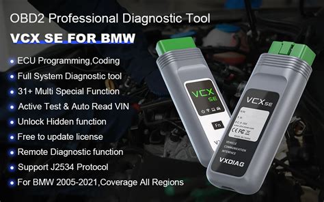 Vxdiag Vcx Se For Bmw Icom A A Full Systems Diagnostic Scanner Ecu