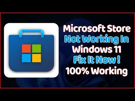 How Fix Microsoft Store Not Working In Windows Easily Youtube