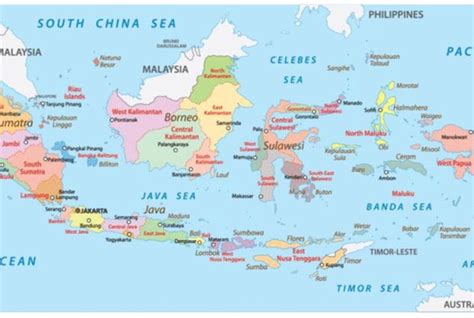 Kondisi Geografis Indonesia Letak Geografis Dan Bentuk Reliefnya