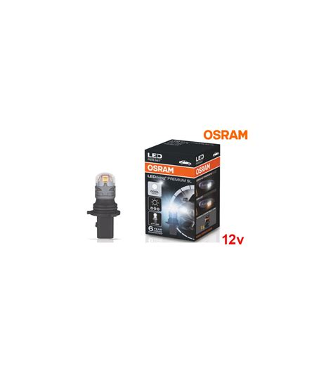 Lâmpada LED P13W Branco 6000K Osram LEDriving PREMIUM SL Pack Individual