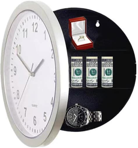 SECRET STASH Real Clock Safe Hidden Gun Clock Diversion Safe ...