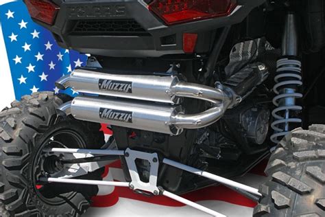 New Polaris RZR XP 1000 Turbo Slip-on exhaust from Muzzys - UTV Guide