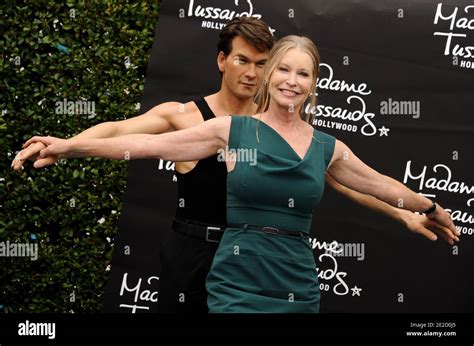 Lisa Swayze Unveils Her Late Husband Patrick Swayze Wax Figure In His Iconic Role As Johnny