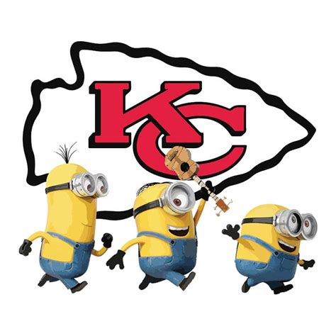 Kansas City Chiefs Nfl Minions Svg For Cricut Inspire Uplift