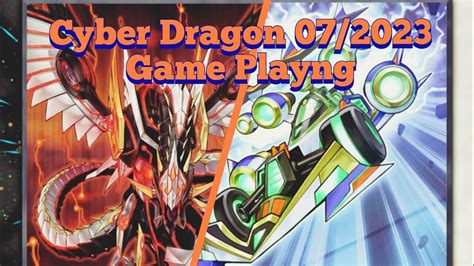 EDOPRO GamePlay Cyber Dragon Synchro Cydra 07 2023 Combos Atualizados