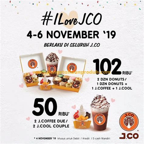 √√ Harga Promo JCO Terbaru 4 - 6 November 2019 - Pengetahuan Produk ...