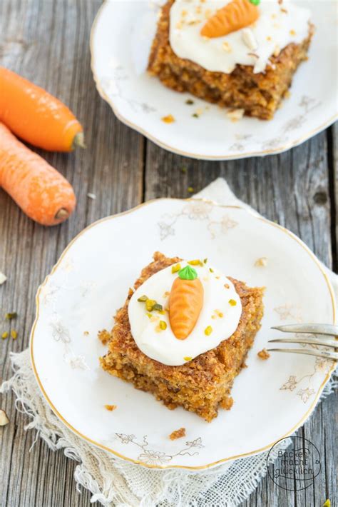 Veganer Karottenkuchen Ohne Ei Backen Macht Gl Cklich