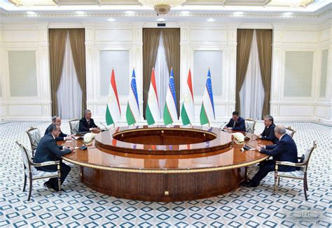 President Of Uzbekistan Receives Chairman Of The Majlisi Namoyandagon