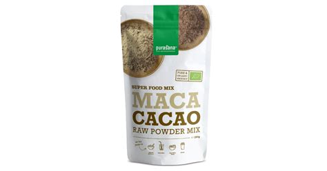 Purasana Vegan Maca Cacao Raw Powder Mix Gr