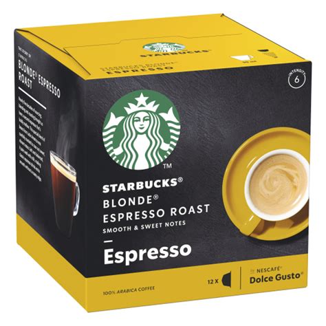 Starbucks Blonde Espresso Roast by Nescafé Dolce Gusto 12