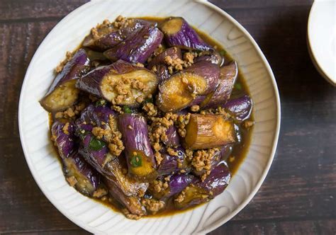 Chinese Eggplant Recipe With Ground Pork Yu Xiang Eggplant