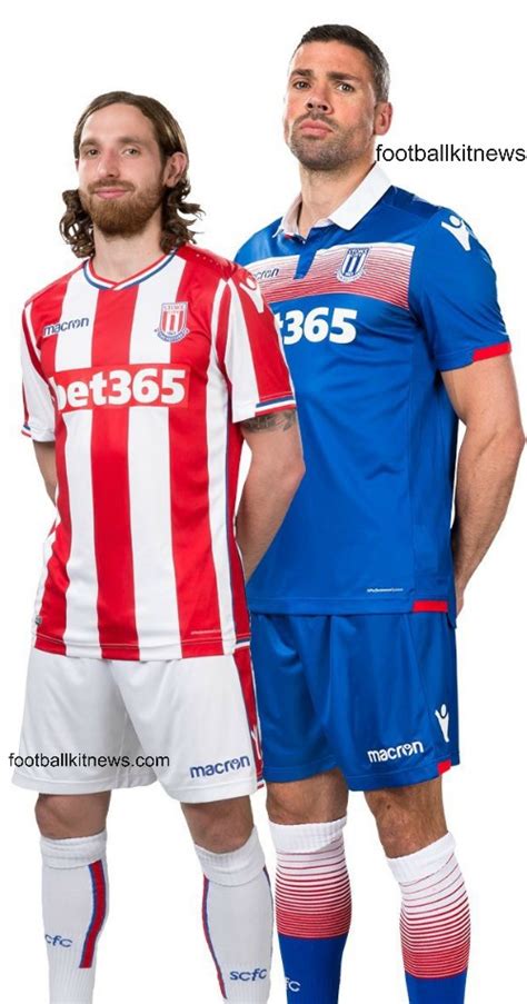 New Stoke City Kit 2017/18- SCFC Macron Shirt 17-18 Home & Away ...