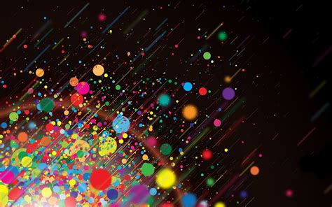 Colorful Dots wallpaper | 3d and abstract | Wallpaper Better