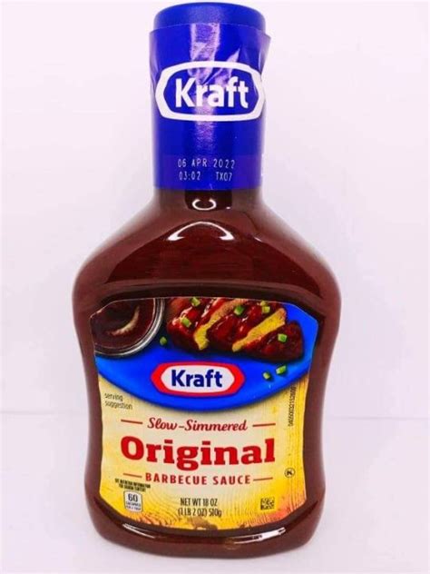 Kraft Slow Simmered Original Barbecue Sauce 510g Lazada Ph