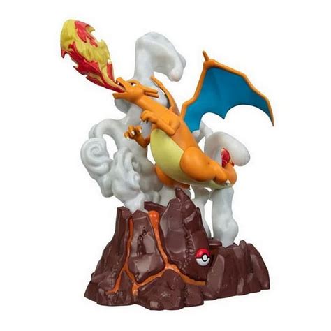 Pok Mon Figurine Deluxe Collector Dracaufeu Cm Le Manoir Des Comics