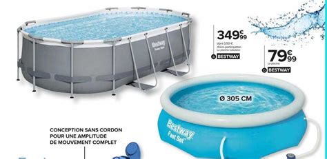 Promo La Piscine Tubulaire Bestway La Piscine Bestway Chez Carrefour