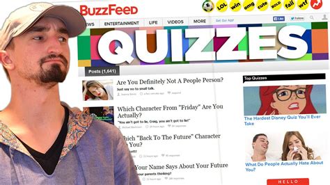 Buzzfeeds Weirdest Quiz Ever Youtube