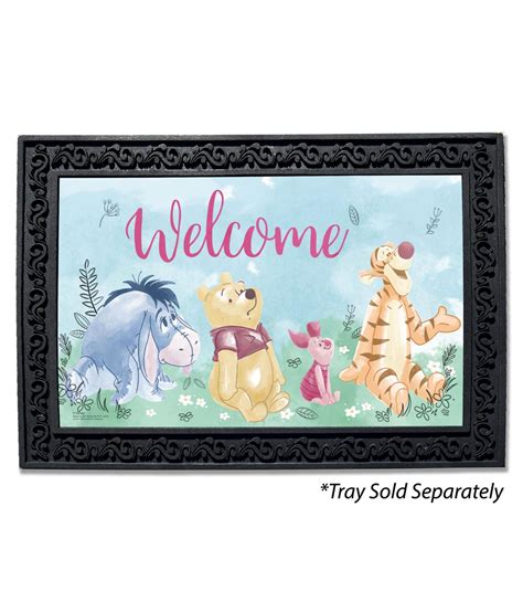 Buy Winnie The Pooh Welcome Doormat Spring Everyday Flagology