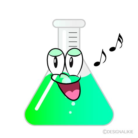 Matraz Erlenmeyer Cantando Im Genes Gratis De Personajes De Dibujos