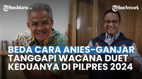 Ganjar Pranowo Tanggapi Bercanda Soal Wacana Duet Ganjar Anies Anies