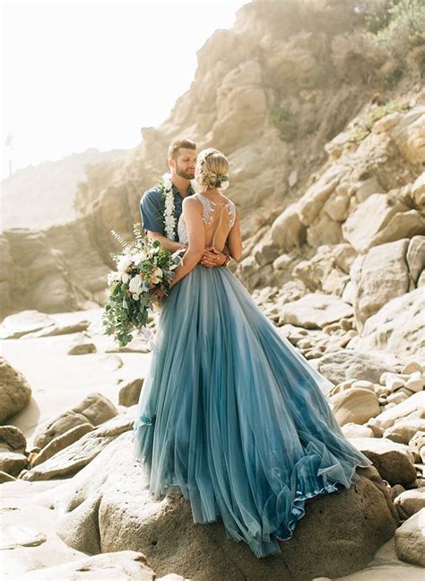 Aqua Blue Waterfront Wedding In Malibu Inspired By This Colored