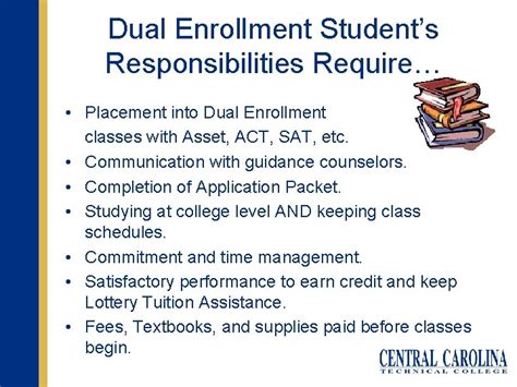 Dual Enrollment Opportunities for High School Students Dual 