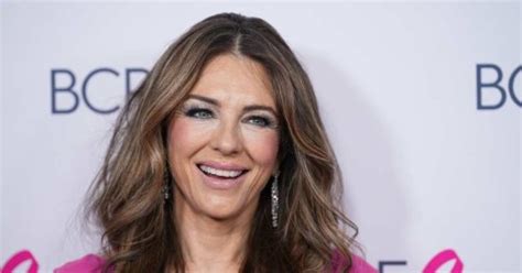 Elizabeth Hurley Stuns In Tiny Pink Bikini During Getaway To The Maldives Hot Photos