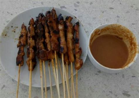 Chicken Satay (Sate Ayam) with Peanut Sauce Recipe by Aini - Cookpad