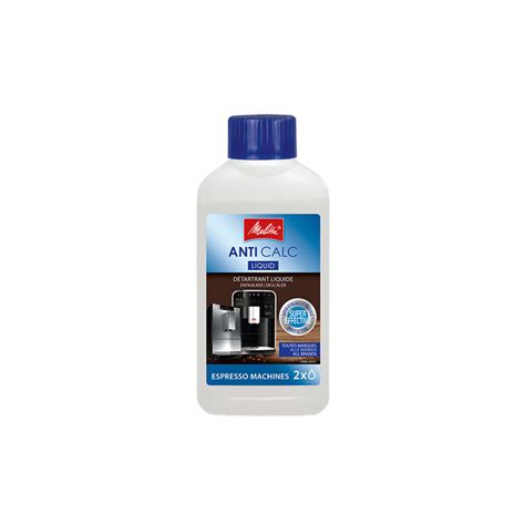 Produit détartrant Melitta : Anti Calc Machine Espresso - 250 ml ...
