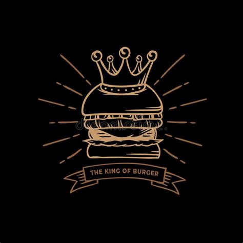 Vector Burger King Illustration Stock Illustrations 647 Vector Burger