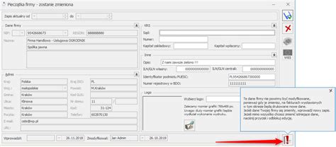 Jak Doda Numer Rejestrowy Bdo W Comarch Erp Optima Blog Firmowy