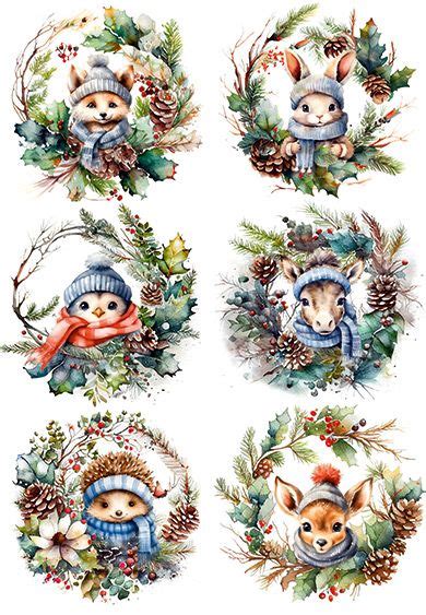 Serwetki Cudaniewidy In Christmas Artwork Christmas Prints