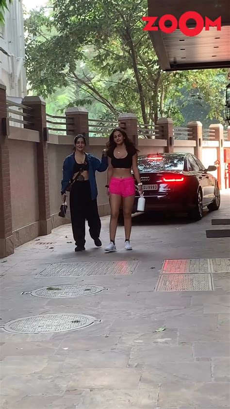 Sharma Sisters With A Killer Smile Pose For The Paps 📸😍 Sharma