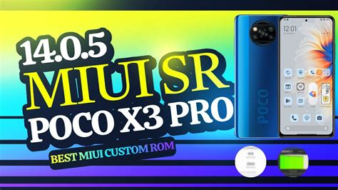 Miui Sr 1405 Best Miui Custom Rom For Poco X3 Pro 🔥 Youtube