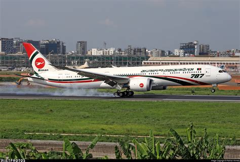 S Ajy Boeing Dreamliner Biman Bangladesh Airlines Raihan