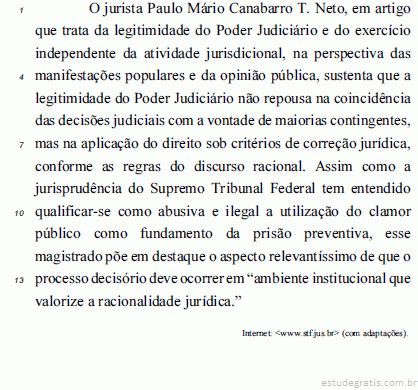 Acerca Das Estruturas Lingu Sticas Do Texto Julg