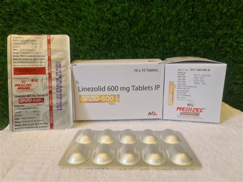 Opzid Linezolid Mg Tablet Ip In Pan India At Best Price In Sas