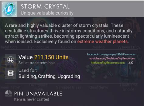 Storm Crystal No Man S Sky Resources