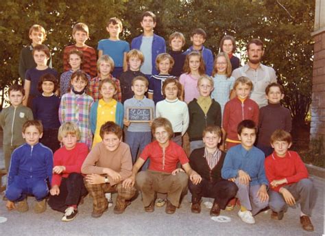 Photo De Classe Classe De Cm1 Et De Cm2 En 1973 74 De 1973 Ecole