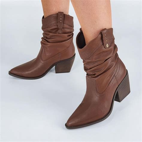 Bota Bottero Feminina Country De Couro Margil Cal Ados