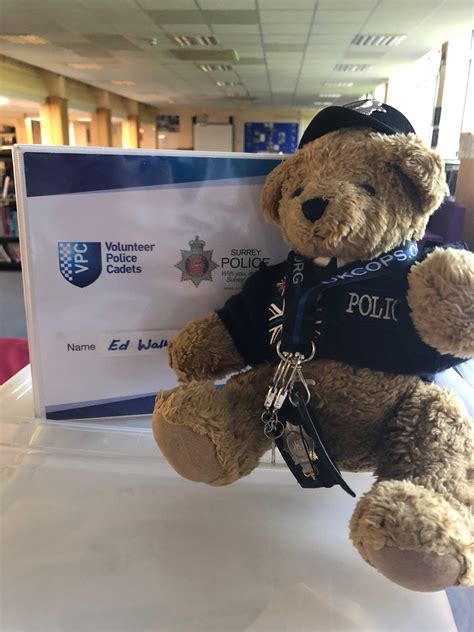 Surrey Police Cadets On Twitter Pcedwardwalker Is Visiting