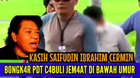 SAIFUDIN IBRAHIM KUMAN DI SEBERANG LAUTAN NAMPAK GAJAH DI PELUPUK MATA