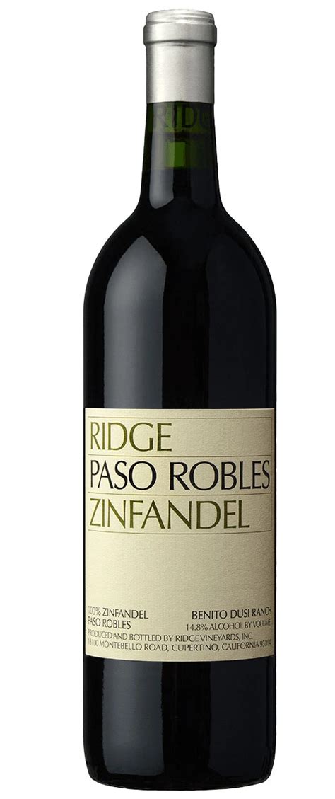 Ridge Zinfandel Paso Robles Shop Wine At H E B