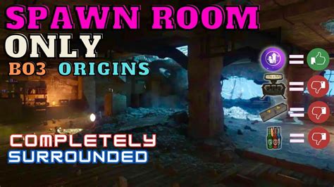 Origins Spawn Room Only Black Ops 3 Zombies YouTube