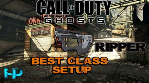 Call Of Duty Ghosts Best Class Setup Ripper YouTube