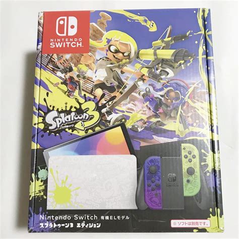 Nintendo Switch ニンテンドースイッチ 本体 有機elモデル スプラトゥーン3エディション 1円スタートニンテンドースイッチ