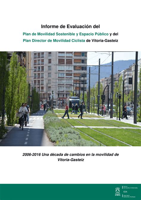 PDF Informe de Evaluación del Plan de Movilidad Sostenible y Espacio